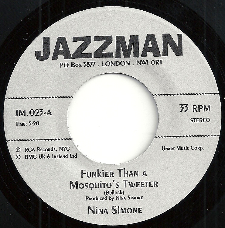 "NINA SIMONE FUNKIER THAN A MOSQUITO'S TWEETER - A0001" by richbedforduk